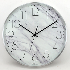 Luxury Stainless Steel <b>Small</b> Quantity Unique Office <b>Wall</b> <b>Clock</b> Custom logo Modern Metal - Product Image 2