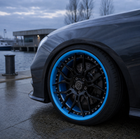 Jantes forgées ZhiGu Premium 20 pouces 5x112, noir brillant, à rayons en Y, jantes sport de luxe pour Mercedes-Benz Classe C