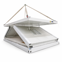 Maison modulaire pliable Z Fold Container pour chantier, camping, bureau, hébergement d'invités et vie en plein air