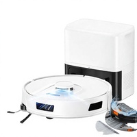 Moteur de brosse pour robot aspirateur et serpillière |   Aspiration ultra puissante de 20000 Pa |   Station de vidage automatique de poussière 4L |   Anti-emmêlement des cheveux |   Ménage UE