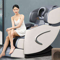 Fauteuil de massage électrique 3D 4D Shiatsu avec pétrissage et airbags corporels, zéro gravité, pour la maison