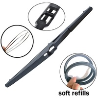 Premium brazo del limpiaparabrisas trasero y la cuchilla para Toyota de goma de silicona hoja de alta calidad aero universal limpiaparabrisas