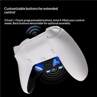 Controlador de Juego ATK Tomahawk Tri-Modo 2.4G/ Joysticks de Efecto Hall Ajustables con Frecuencia de Sondeo de 1000Hz para PC y Android