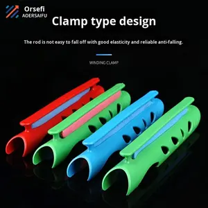 Vente en gros de canne à pêche longue à boucle universelle avec clip d'enroulement de <span class=keywords><strong>fil</strong></span> et plaque d'enroulement de ligne pour le type de bobine d'espèces de carpe - Product Image 3