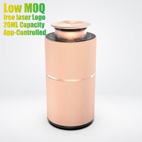 Diffuseur d'arômes portable à piles pour voiture, hôtel, table, ultrasonique, sans eau, pour huiles essentielles