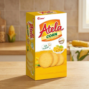 Wholesome Kids <b>Lunchbox</b> Bite Non-GMO Baked Sweet Corn Biscuit Low-Sugar 150g OEM ODM Free Sample - Product Image 1
