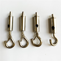Kit de suspension ajustable pour montage au plafond Système d'éclairage sur rail Câble Organisateur Clips Matériel d'éclairage Kit de suspension