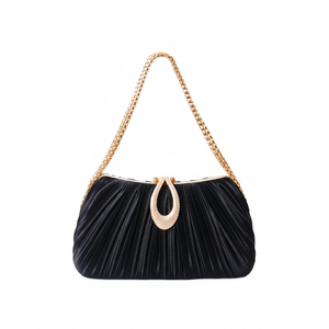 Sac à main indien fait à la main avec des perles en PU pour femme, sac à main brodé pour mariage, fête, fournisseurs de mariées - Product Image 1