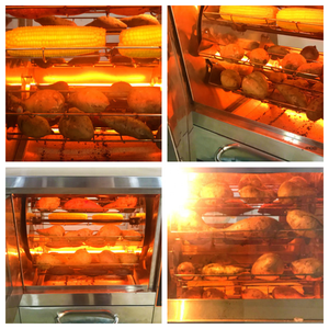 Juyou thương mại khoai lang Baker lò máy nhỏ Tabletop dễ dàng xách tay ngô khoai tây rang xay - Product Image 4