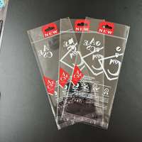 Sac en plastique OPP avec impression de logo personnalisée emballage pour étui de téléphone portable sac auto-adhésif transparent avec trou de suspension