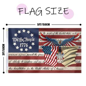 Tapiz Decorativo American Eagle de 3x5 pies para Habitación, Dormitorio Universitario, Sala de Estar - Product Image 2