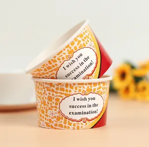 Ambalaj rulosu kızarmış Guangdong 5 litre Mini ticari şeffaf özelleştirilmiş paslanmaz I Primo dondurma fincan