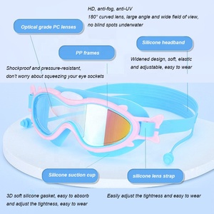 Gafas de natación para piscina de nuevo diseño para niños, gafas de natación antivaho de alta calidad para niños - Product Image 3