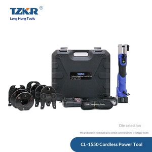 Pinza Prensadora de Tuberías CL-1550, Herramienta Hidráulica Portátil sin Escobillas, Engarzadora Eléctrica de Acero Inoxidable para <span class=keywords><strong>Terminales</strong></span> - Product Image 3