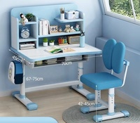 Chaise de table d'étude pour enfants à hauteur réglable chaise de bureau d'étudiant pour chambre à coucher salon mobilier scolaire fourni par le fabricant