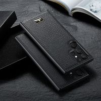 Vente chaude étui de luxe en cuir TPU pour étui de téléphone portable Samsung Galaxy S23 Ultra
