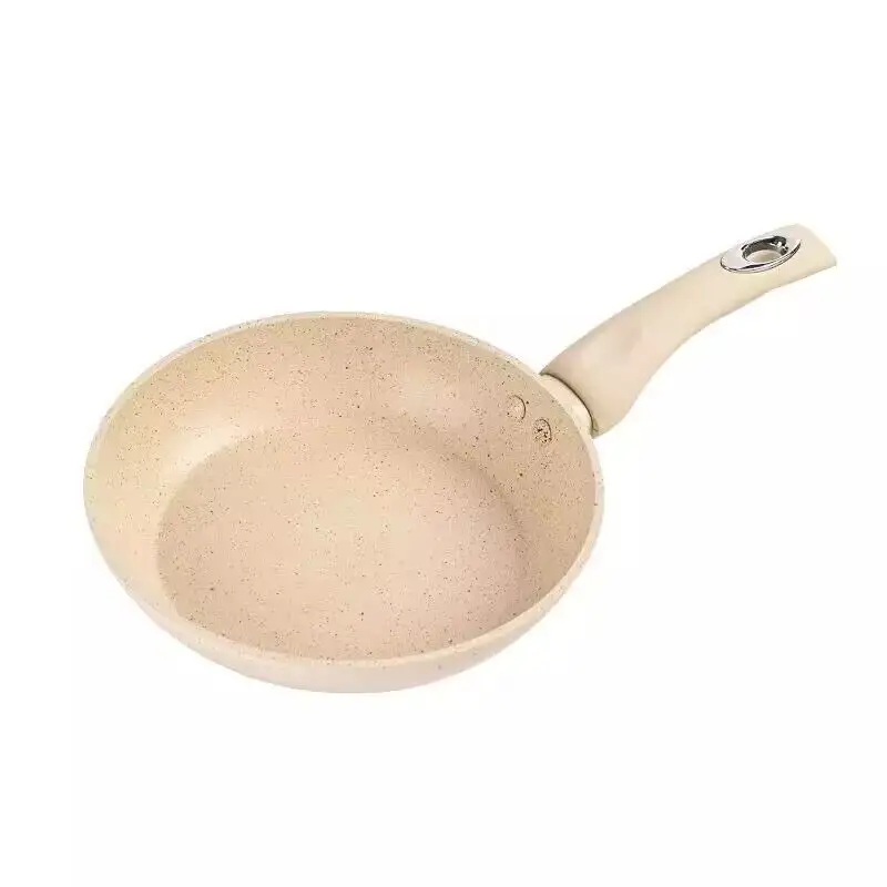 Hot Koop Hoge Kwaliteit Aluminium Gesmeed Koekenpan Kookpot Marmeren Coating Non Stick Koekenpan