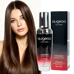 Suero protector del cabello con queratina natural de marca privada, tratamiento con aceite de argán para restauración del cabello. - Product Image 1