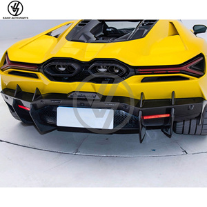 OEM Original Dry Carbon Fiber Car Conversion Body Kit for Lambo Revuelto Rear Spoiler Engine Cover Mirror Covers Rear Bumper - Product Image 6