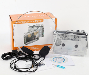 Lecteur de cassettes stéréo transparent à marche arrière automatique, écouteur à mouvement de roue en cuivre froid intégré, convertisseur de <span class=keywords><strong>cassette</strong></span> en MP3 - Product Image 6