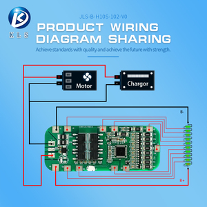 KLS Tùy Chỉnh Lifepo4 BMS 6A 8A 10A 3S 4S 5S 12V 24V 18650 Lithium Pin Bảo Vệ Mô-đun BMS Sạc Bảo Vệ Hội Đồng Quản Trị - Product Image 4