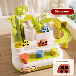 Juguete Educativo de Pista de Carreras para Niños, Juego de Estacionamiento Deslizante con Carritos, Juguete de Desarrollo Cerebral - Product Image 2