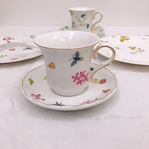 Japanese Style Ins Pastoral Phnom Penh Ceramic Coffee Cup and Saucer <b>Set</b> Afternoon <b>Tea</b> Coffee Cup Office Coffee <b>Set</b> - Product Image 2