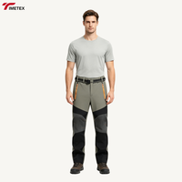 Pantalon de randonnée convertible unisexe TIMETEX, léger, en softshell extensible, construction en polyester, vêtements de trekking