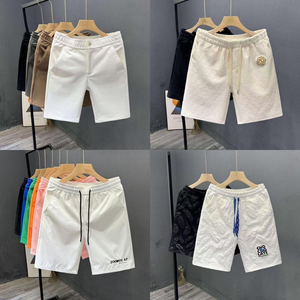 Shorts Cargo en Toile Décontractés pour Hommes, Coupe Slim, Style Vintage, Respirants, Écologiques, Séchage Rapide, avec Cordon de Serrage, Taille Moyenne – Meilleures Ventes - Product Image 4