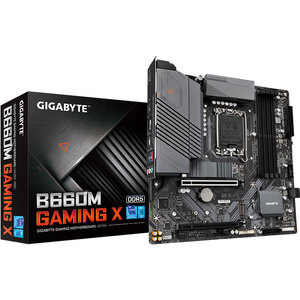 GIGABYTE B660M GAMING X DDR5 Motherboard Supports Processor 12700K12600K12400F LGA 1700 Integrated Heat Sink Bring Larger Surfac - Product Image 1