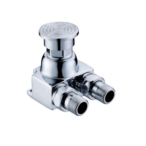 Watersino OEM Robinet de chasse à pédale en laiton Robinet de lavage monté sur le pont à une poignée pour usage public Mélangeur d'eau chaude et froide - Product Image 1