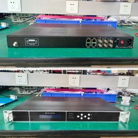 Modulateur RF 32 canaux Yukuan China CATV numérique IP (3*128) ASI vers DVB-T/DVB-C/ATSC/ISDB-T avec protocole UDP/RTP et NMS basé sur le Web