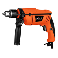 Perceuse à percussion électrique, moteur en cuivre, outils de vis électrique, perceuse à percussion 3000r/m, outils de forage de machine, perceuse électrique de 13mm