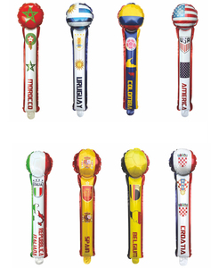 Palloncini Gonfiabili Personalizzati con Bandiera Nazionale e Logo per la Coppa del Mondo di Calcio 2026, Stile Nazionale, Più Sicuri per i Tifosi - Product Image 2