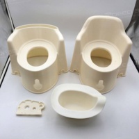 Services d'impression 3d de haute qualité produits ménagers chaise d'entraînement de pot pour bébé doux siège d'entraînement de toilette de pot de bébé Portable
