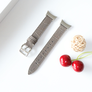 Correas de reloj curvadas para <span class=keywords><strong>Samsung</strong></span> Galaxy <span class=keywords><strong>Watch</strong></span> 4, correa de cuero genuino de 40mm, novedad de <span class=keywords><strong>2022</strong></span> - Product Image 4