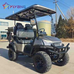 Bán buôn tùy chỉnh 4 + 2 chỗ ngồi cổ điển off-road xăng Golf giỏ hàng EEC/Dot/GCC chứng nhận 4 thì động cơ đặc biệt giao thông vận tải - Product Image 6