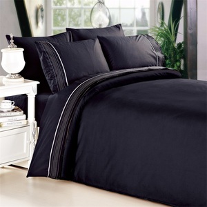 Kosmos 100% cotton mùa hè chăn trải giường thiết lập thêu khâu mô hình Vua Kích thước khăn trải giường cho khách sạn - Product Image 4