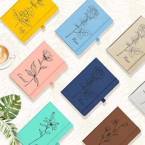 A5 <b>Lined</b> Leather Journal <b>Notebook</b> Personalized Custom Fashion High-Quality Promotional Journal <b>Notebook</b> - Product Image 5