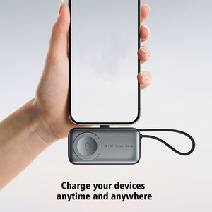 Mini Banco de Energía Magnético 3 en 1 con Soporte, Cargador Portátil de 5000 mAh, Carga Rápida de 15 W para Teléfono - Product Image 4