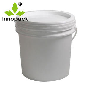 Cubo de Embalaje Innopack de 15L, Blanco, de PP Reciclable, de Grado Alimenticio, con Tapa, para Aceite y Pintura - Product Image 4