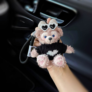 Nouvelle poupée en peluche de <span class=keywords><strong>dessin</strong></span> <span class=keywords><strong>animé</strong></span>, douce, écologique et durable, pendentif, porte-clés de voiture, breloque pour pull, accessoire de sac Shrilly Rose - Product Image 4