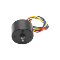 Moteur à courant continu sans balais 12V 24V Mini moteur avec pilote Hall Durable pour cardan Petites machines Maison intelligente Installation facile