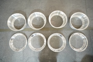 Mâm xe đúc 3 mảnh tùy chỉnh, kiểu dáng châu Âu, vành 17*2 17*2.5, viền ngoài đánh bóng cao, mâm đúc Barell - Product Image 2