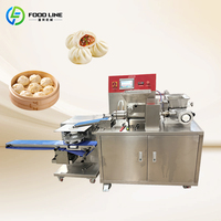 Machine automatique à baozi, machine à faire des pains chinois fourrés à la vapeur avec écran tactile