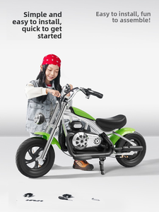 2-13年骑乘玩具塑料电池驱动的汽车，带训练轮安全礼物2-4年和5-7年 - Product Image 2