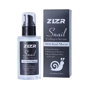 Set de Cuidado Facial con Suero y Crema Hidratante y Blanqueadora Antienvejecimiento con Colágeno, Retinol, AHA y Mucina de Caracol - Product Image 1