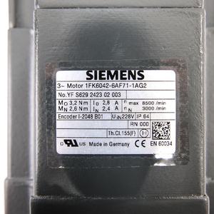 มอเตอร์เซอร์โว1AG2 6AF71 1FK6042 Siemens ของแท้สำหรับระบบอัตโนมัติในอุตสาหกรรม - Product Image 2