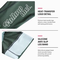 Cuissard de cyclisme personnalisé pour femme Mcycle, sans couture, respirant, séchage rapide, anti-UV, grande taille, avec transfert thermique