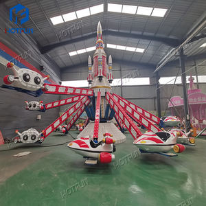 Avión de Fibra de Vidrio con Autocontrol para Niños, para Uso en Interiores y Exteriores en Centros Comerciales y Entornos Educativos - Product Image 6